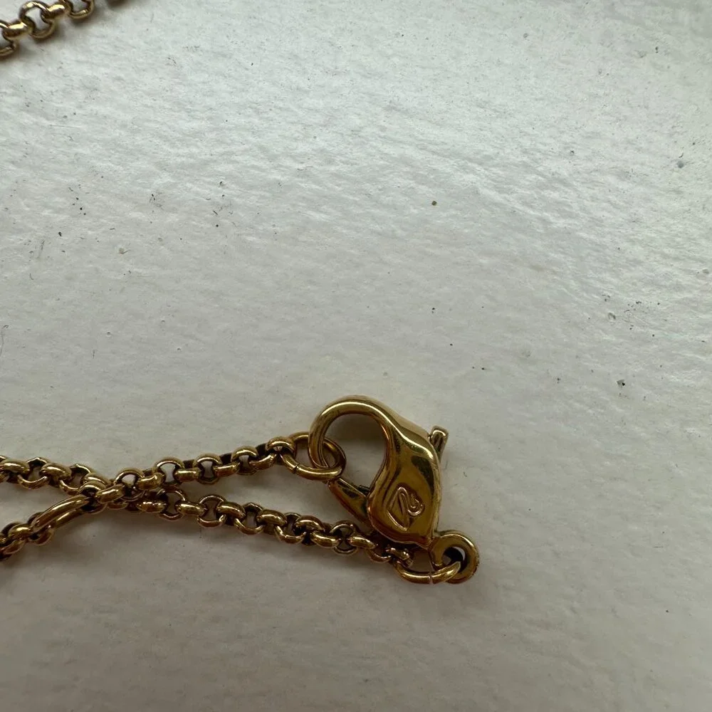 Vintage Swarovski Crystal Key Necklance - Picture 4 of 4